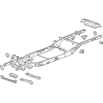 Chevy 84609124 Frame Assembly