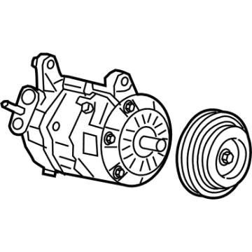 Cadillac A/C Compressor - 84849910