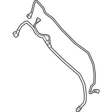 GM 84321317 Evaporator Tube 84321317 GM Evaporator Tube Illustration 1 of 1