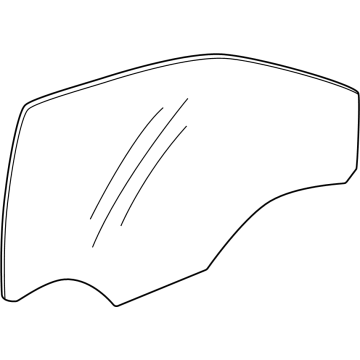 Chevy 42732430 Door Glass
