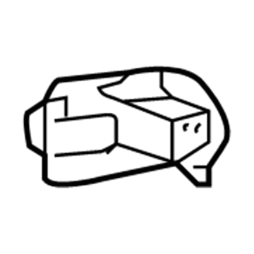 GM 23406433 Turn Signal Lamp, Rear Passenger Side 23406433 GM Turn Signal Lamp, Rear Passenger Side Illustration 1 of 1