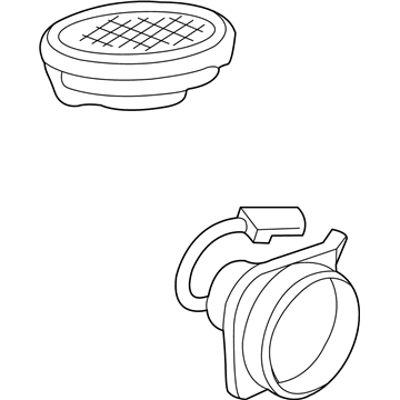 Chevy 10321310 Front Driver Speaker