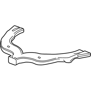 GM 20825512 Rear Duct 20825512 GM Rear Duct Illustration 1 of 1