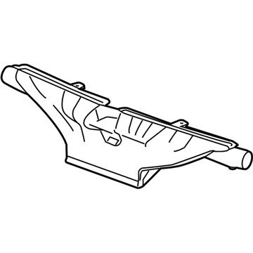 22784853 GM Defroster Nozzle Illustration 1 of 1