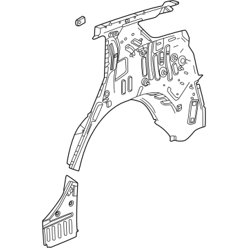 GMC 26501326 Wheelhouse Assembly