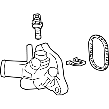 Chevy Malibu Water Hose - 12707589
