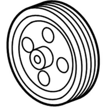 Chevy Malibu Water Pump Pulley - 12642753