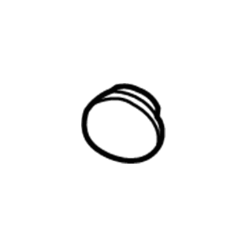 92161661 GM Hood Bumper Illustration 1 of 1
