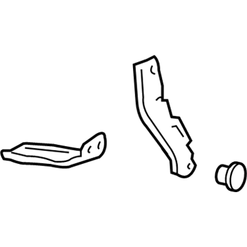 GM 92259403 Hinge 92259403 GM Hinge Illustration 1 of 1