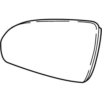 Buick LaCrosse Car Mirror - 26208087