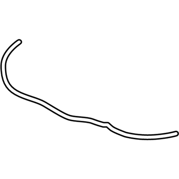 15140587 GM Overflow Hose Illustration 1 of 1