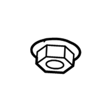 Chevy 11546438 Muffler With Tail Pipe Nut