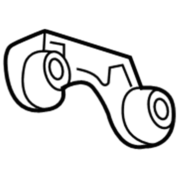 Chevy 39107025 Muffler With Tail Pipe Hanger