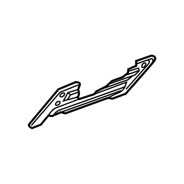 GM 23387335 Reinforcement Beam Deflector 23387335 GM Reinforcement Beam Deflector Illustration 1 of 1