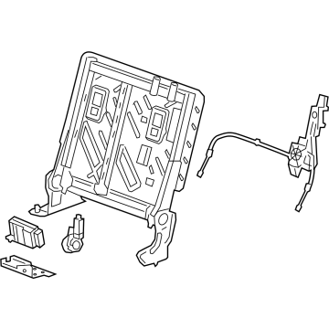 Chevy 86533296 Seat Back Frame