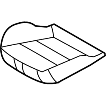 Saturn 13115626 Seat Cushion Pad