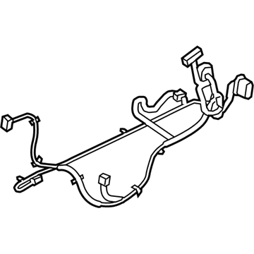 GM 20962405 Wire Harness, Front Passenger Side 20962405 GM Wire Harness, Front Passenger Side Illustration 1 of 1