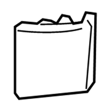 19168023 GM Applique, Passenger Side Illustration 1 of 1