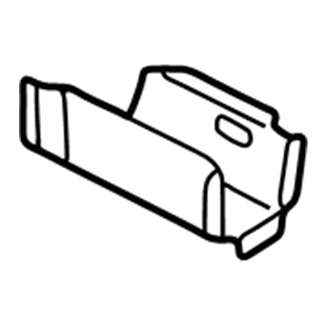 GM 10245043 Outrigger, Driver Side 10245043 GM Outrigger, Driver Side Illustration 1 of 1