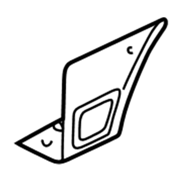 GM 10244970 Front Panel, Passenger Side 10244970 GM Front Panel, Passenger Side Illustration 1 of 1