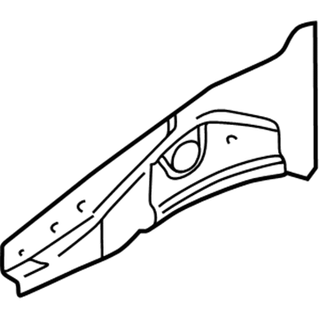 GM 10325797 Apron Reinforcement, Front Upper Driver Side 10325797 GM Apron Reinforcement, Front Upper Driver Side Illustration 1 of 1