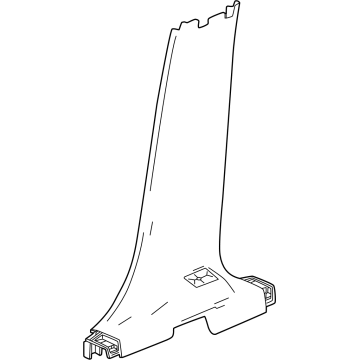 Chevy 26478349 Lower Center Pillar Trim