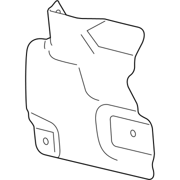 Chevy 12730245 Heat Shield