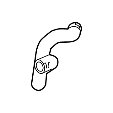 GM 26220354 Upper Hose 26220354 GM Upper Hose Illustration 1 of 1