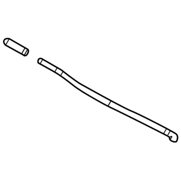 GM 23274484 Lock Rod 23274484 GM Lock Rod Illustration 1 of 1