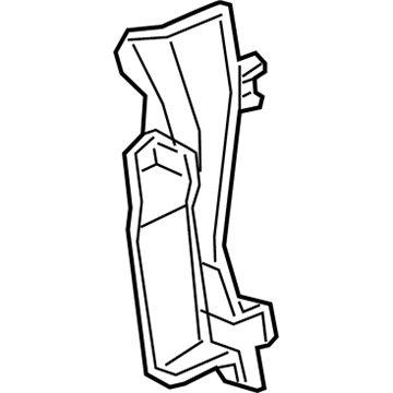 GM 84063722 Lock Cover, Front Driver Side 84063722 GM Lock Cover, Front Driver Side Illustration 1 of 1