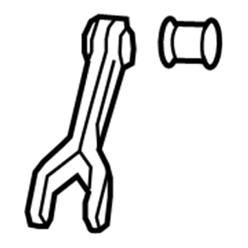 GM 92246140 Trailing Arm 92246140 GM Trailing Arm Illustration 1 of 1