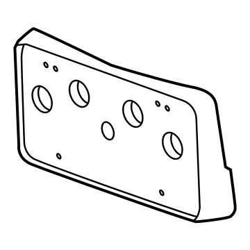 Cadillac License Plate - 84966926