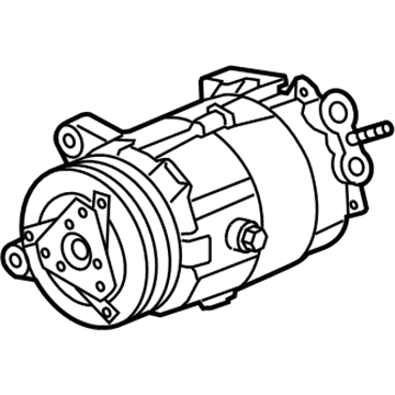 Cadillac A/C Compressor - 84378274