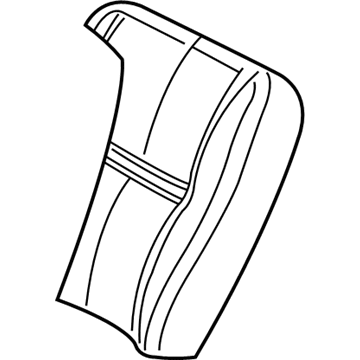 Chevy 12457176 Seat Back Pad