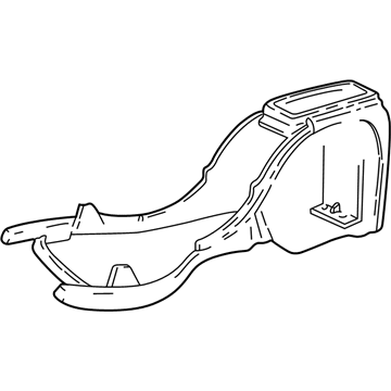 Chevy 15027320 Console Body
