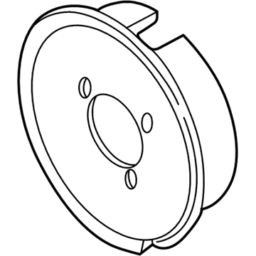 Chevy Cavalier Backing Plate - 18045277