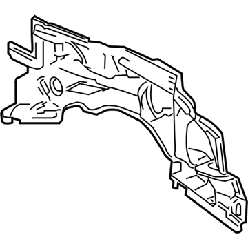 GM 10345680 Sound Absorber 10345680 GM Sound Absorber Illustration 1 of 1