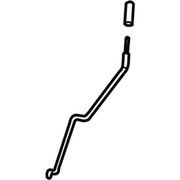GM 25956865 Lock Rod, Driver Side 25956865 GM Lock Rod, Driver Side Illustration 1 of 1