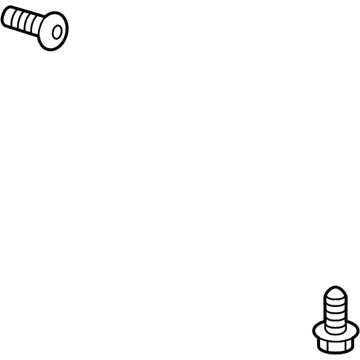 GM 11547309 Outer Buckle Bolt 11547309 GM Outer Buckle Bolt Illustration 1 of 1
