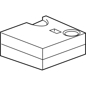 GM 96682373 Compressor 96682373 GM Compressor Illustration 1 of 1