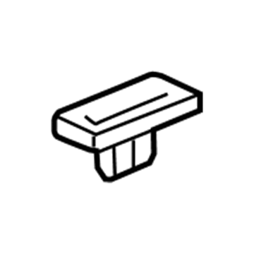 Cadillac 11546877 Window Molding Retainer