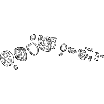 Chevy 25201452 Water Pump