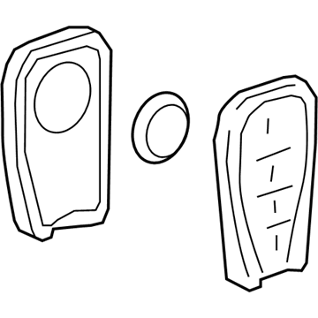 Chevy Key Fob - 13535665