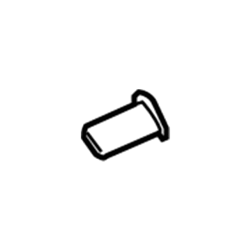 GM 20902595 Belt Weatherstrip Cap, Front Driver Side 20902595 GM Belt Weatherstrip Cap, Front Driver Side Illustration 1 of 1