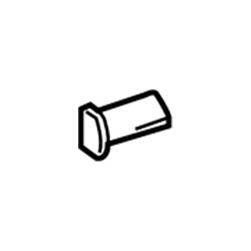 GM 20902592 Belt Weatherstrip Cap, Front Passenger Side 20902592 GM Belt Weatherstrip Cap, Front Passenger Side Illustration 1 of 1