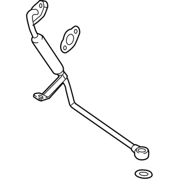 GM 12721608 Oil Line 12721608 GM Oil Line Illustration 1 of 1