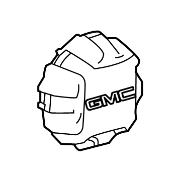 GM 23378308 Hub Cap 23378308 GM Hub Cap Illustration 1 of 1