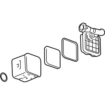 GM 19208017 Filter Assembly 19208017 GM Filter Assembly Illustration 1 of 1