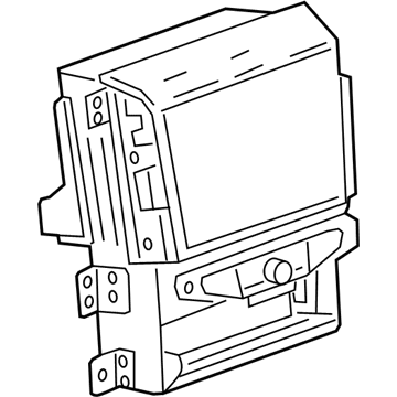 GM 86544487 Control, Radio Receiver 86544487 GM Control, Radio Receiver Illustration 1 of 1