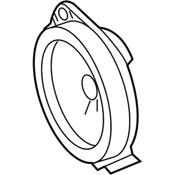 Chevy 84567677 Front Driver Speaker